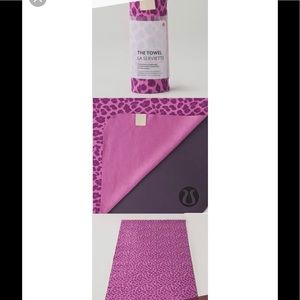 Lululemon the towel yoga mat microfiber